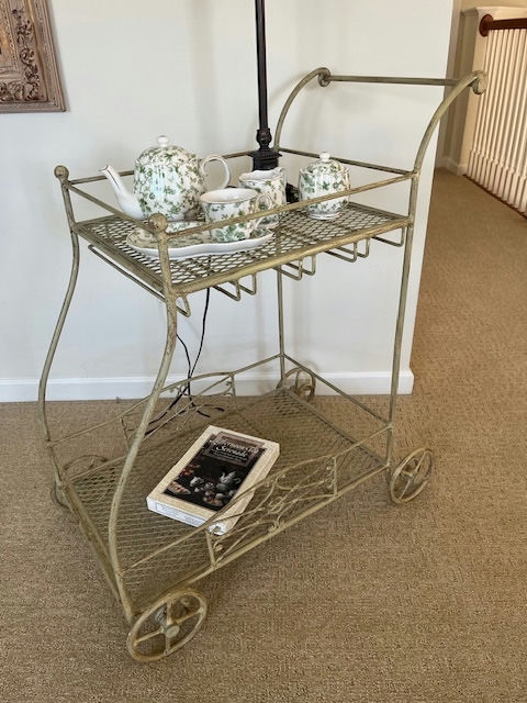 Painted Wrought Iron Set - image 2 of 8