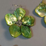 Hand Beaded Floral Jewelry - Greens - thumbnail 8 of 17
