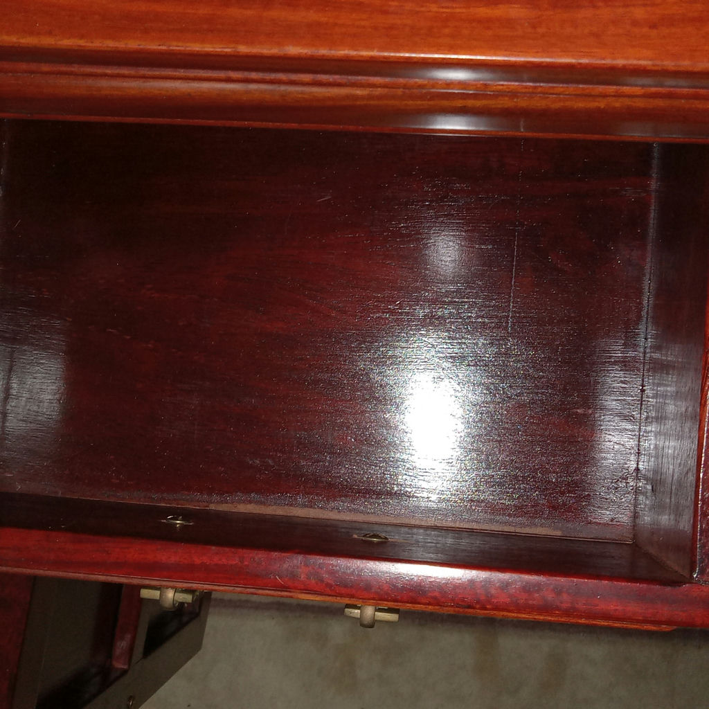 Asian Design Cabinet with Inlay Design - image 9 of 15