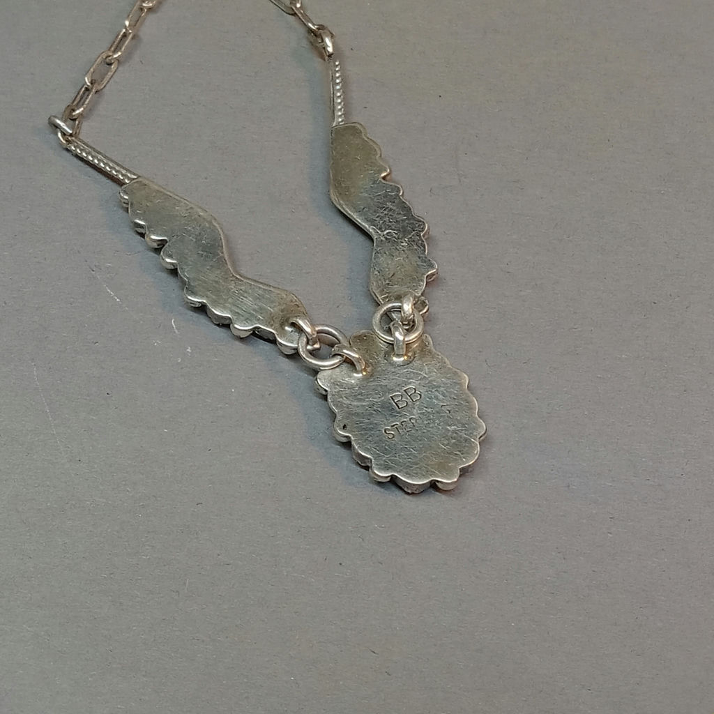 Sterling, Turquoise & Coral Jewelry (STR 12.9dwt) - image 12 of 18