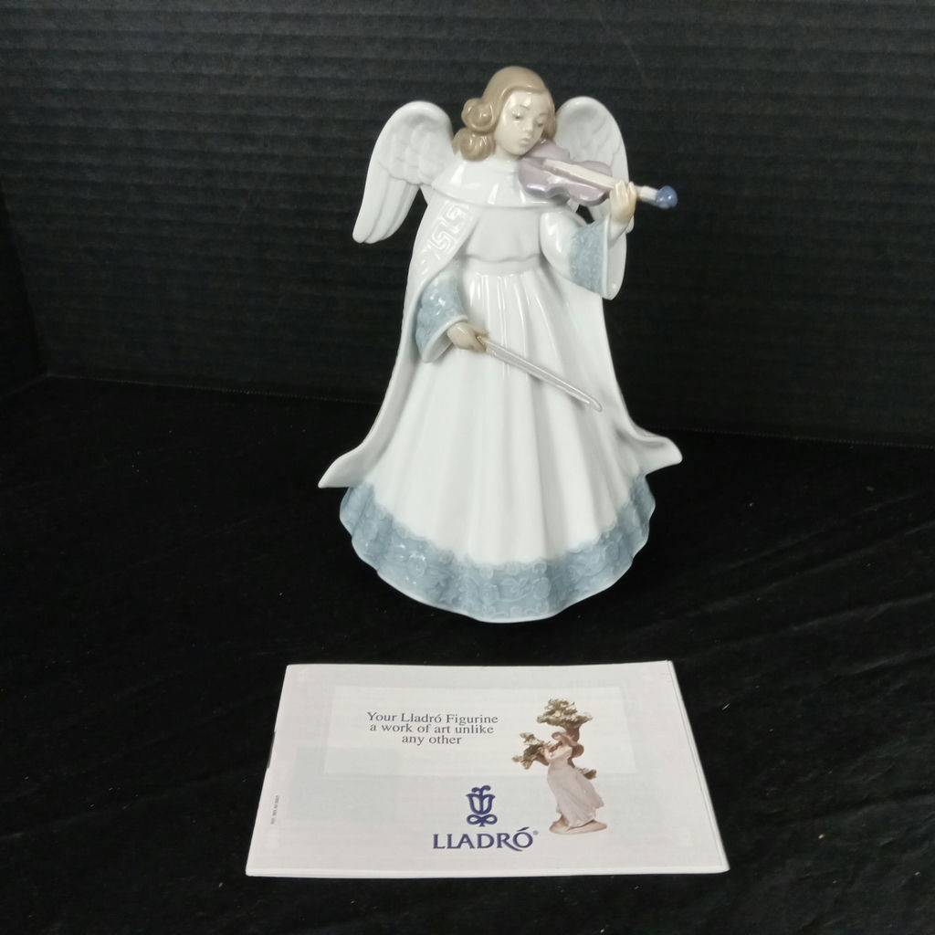 Lladro Angel w/Violin Figurine - image 2 of 7