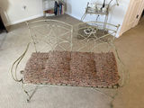 Painted Wrought Iron Set - thumbnail 1 of 8