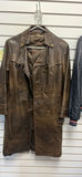 Vintage Ladies Leather Coat and Blue Leather Jacket - thumbnail 2 of 13