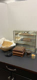 Glass Display Case, Woven Baskets, and Decorative Wooden Boxes SIZE - thumbnail 1 of 7