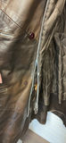 Vintage Ladies Leather Coat and Blue Leather Jacket - thumbnail 6 of 13