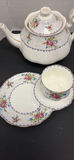 Floral Porcelain Tea Set Pieces - thumbnail 3 of 13