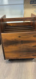 Wood Veneer Rolling Magazine Rack - thumbnail 4 of 5