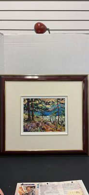Okanagan Lake — Original oil painting by John H. Burrows - Image 1 of 8