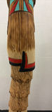 Hand-Carved Wooden Kachina Style Figure - thumbnail 3 of 10