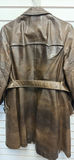 Vintage Ladies Leather Coat and Blue Leather Jacket - thumbnail 7 of 13