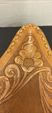 Tooled Leather Triangular Seat - thumbnail 2 of 5