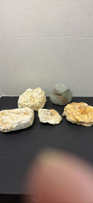 Collection of Natural Stone and Quartz Rocks - Image 1 of 6