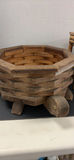 Wooden Planter Basket and Hexagonal Stand - thumbnail 3 of 7