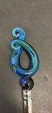 Blue Glass Bird Figurine and Glass Letter Opener - thumbnail 9 of 9