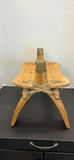 Wooden Camel Saddle and Woven Textile Camel Bag - thumbnail 3 of 10