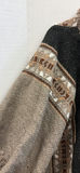 Woven Poncho Sweater with Hood - thumbnail 3 of 13