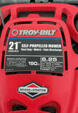 Gas-powered lawn mower and string trimmer with fuel container - thumbnail 2 of 9