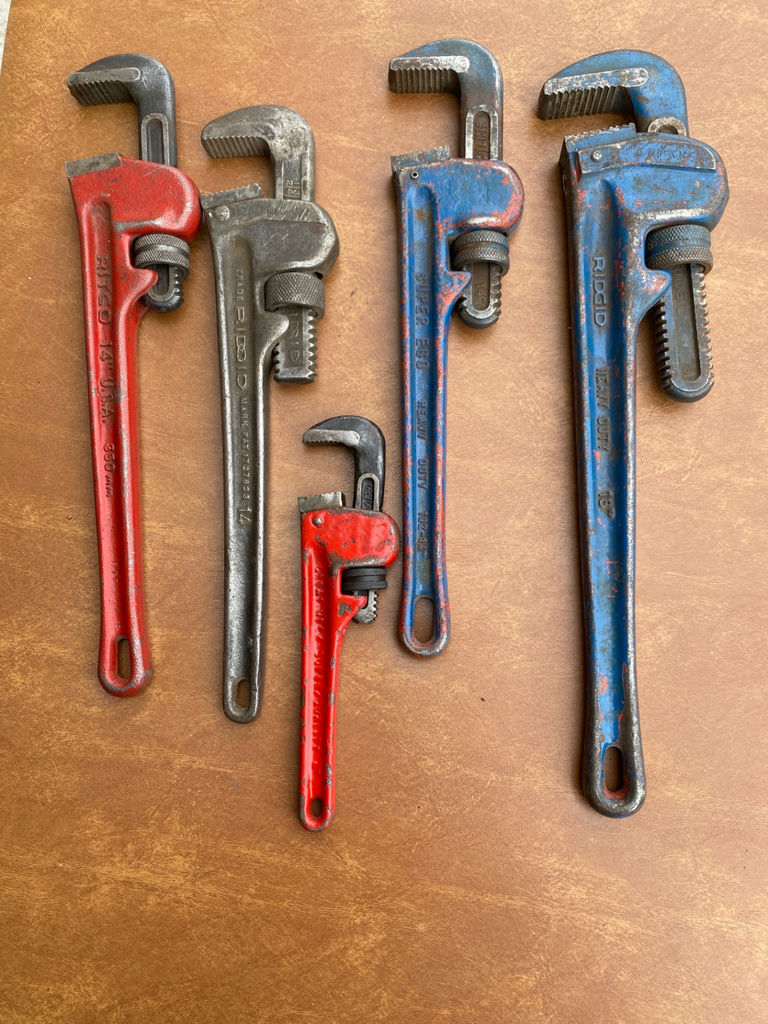 Large Wrenches Lot - image 3 of 4