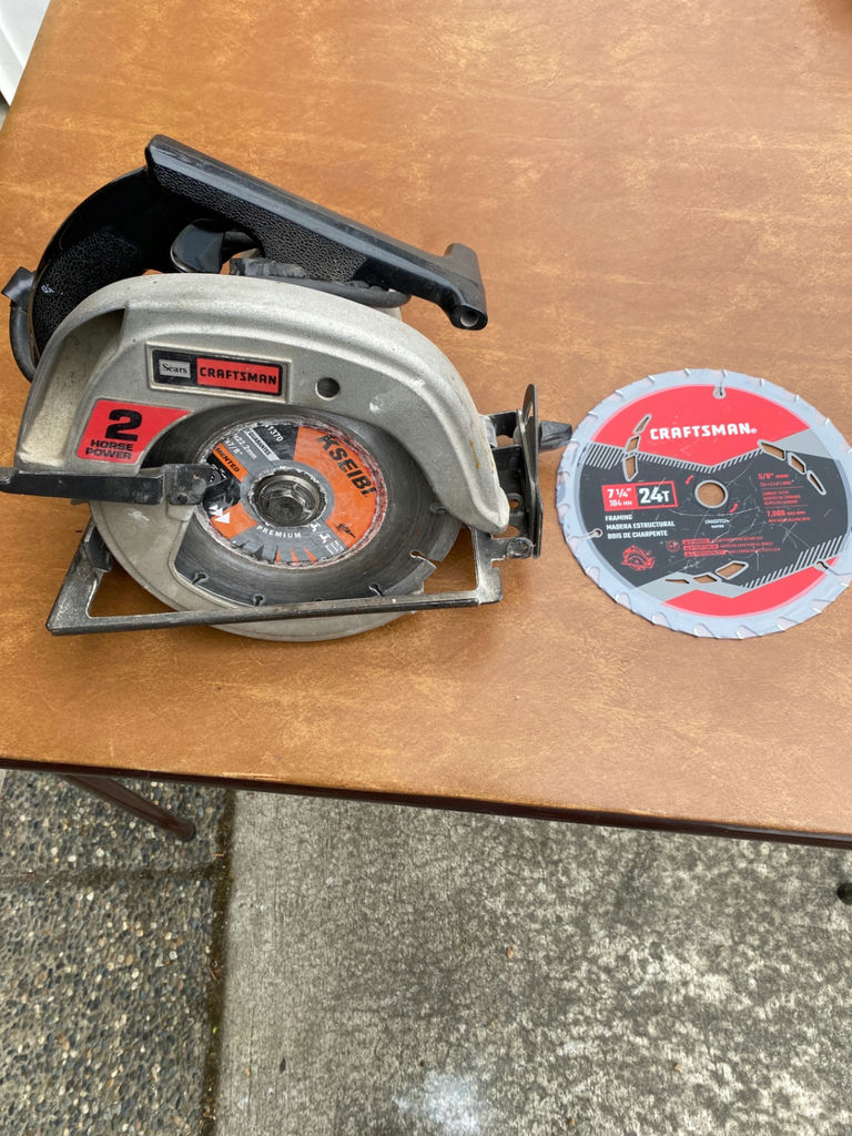Circular Saw, Saber Saw and Blade Lot #2 - image 2 of 7