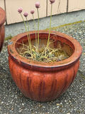 Ceramic Garden Planters & Matching Wind Chime Set - thumbnail 3 of 4