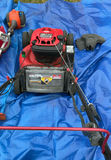 Gas-powered lawn mower and string trimmer with fuel container - thumbnail 4 of 9