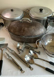 Assorted metal cookware and kitchen utensils - thumbnail 1 of 5