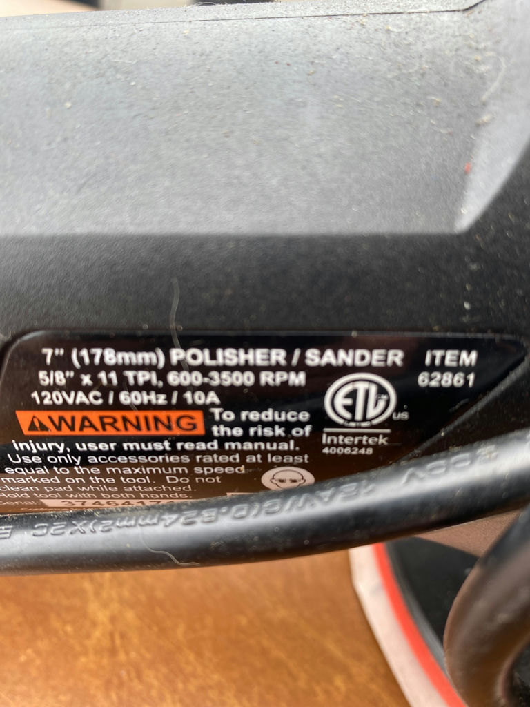 Orbital Sander, Polisher/Sander and Accessories - image 5 of 8