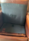 2 Brown BarcaLounger 'leather' Armchairs - thumbnail 10 of 12
