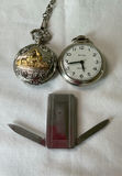 Two Pocket watches And Money Clip - thumbnail 1 of 7