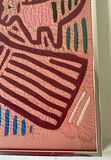 Framed Guatemalan Fabric Art - thumbnail 3 of 7