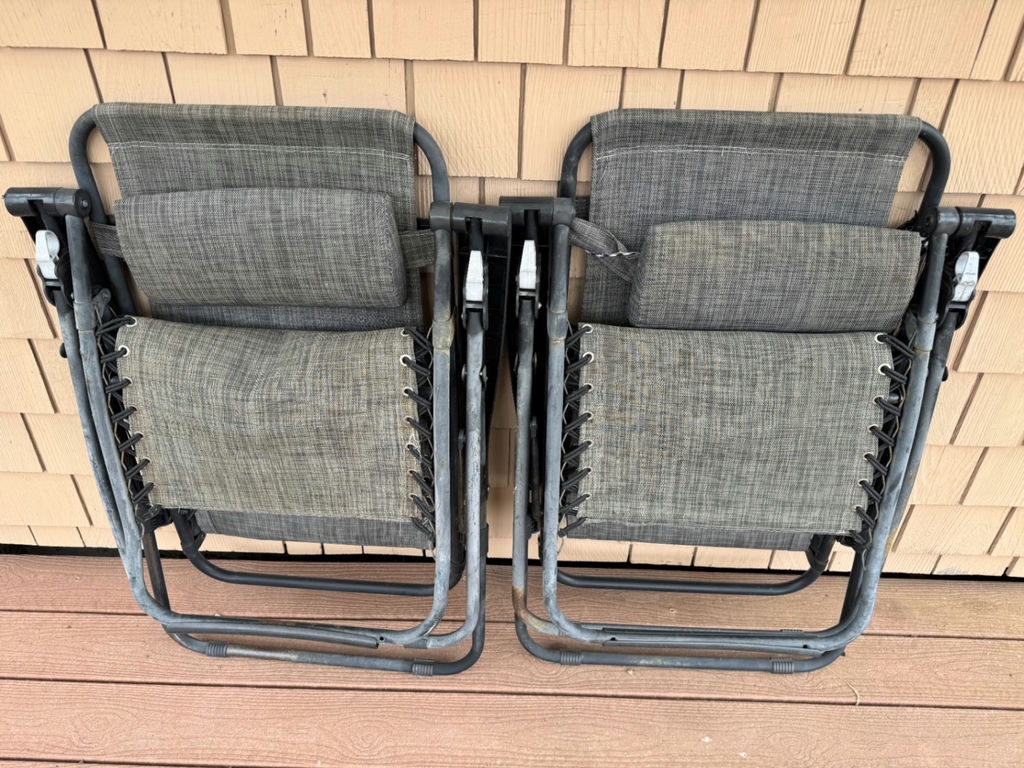 4-Piece Zero Gravity Patio Lounge Set - image 6 of 8