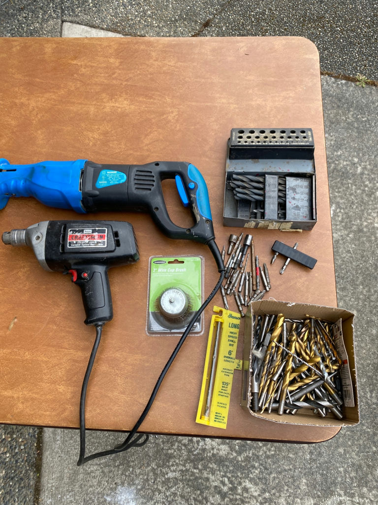 Reciprocating Saw, Drill and Accessories - image 1 of 11