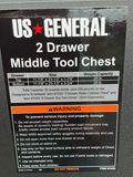 US General Rolling Three Piece Tool Chest - thumbnail 4 of 6