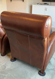2 Brown BarcaLounger 'leather' Armchairs - thumbnail 5 of 12