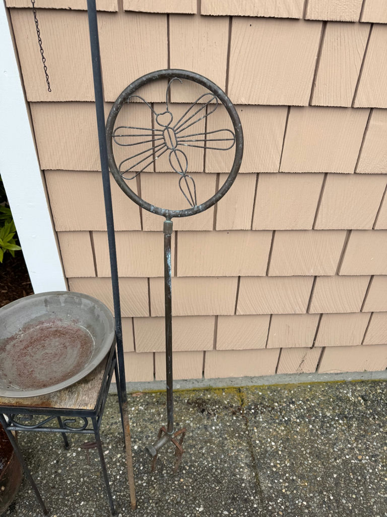 Wrought Iron Garden Decor Bundle - image 2 of 8