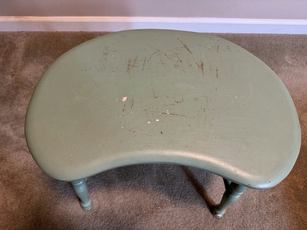 Vintage Farmhouse Style Highboy Dresser and Vanity Stool  - image 8 of 10
