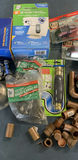 Assorted plumbing repair parts and fittings - thumbnail 1 of 4