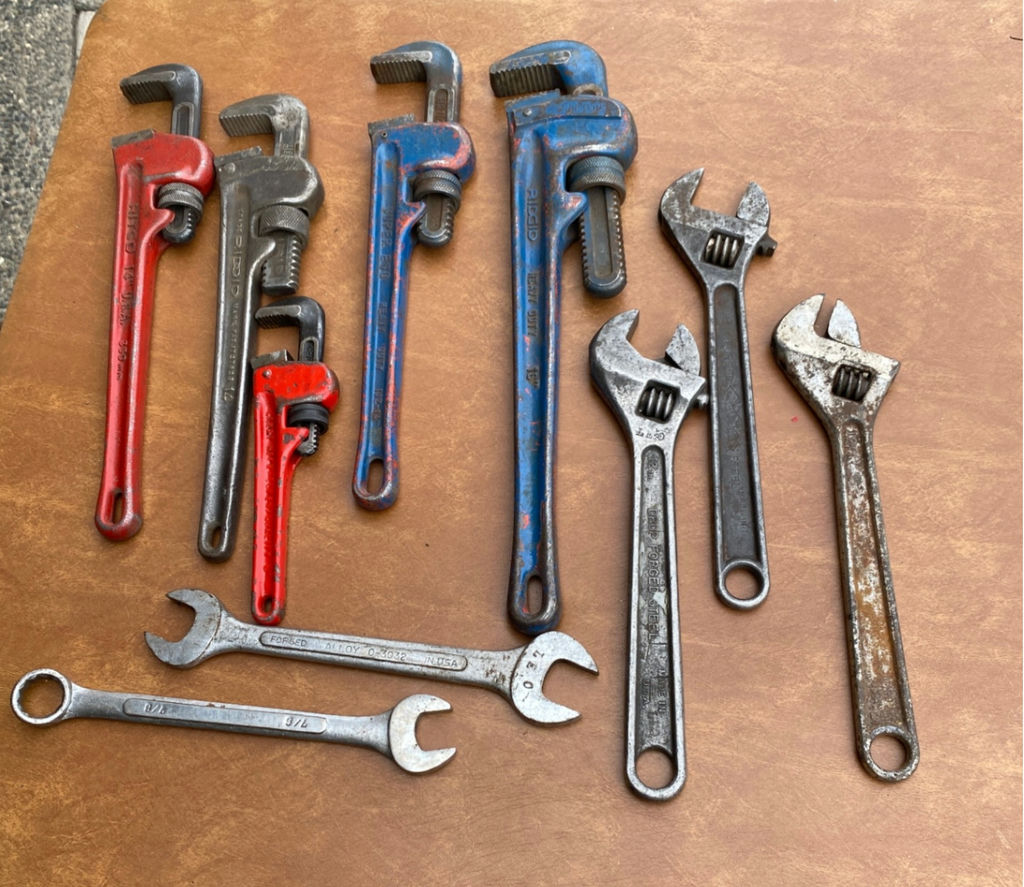 Large Wrenches Lot  - image 1 of 4
