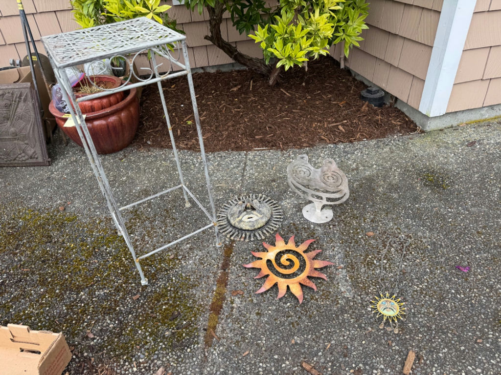 Whimsical Sun & Celestial Garden Decor Lot - image 2 of 5
