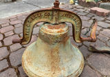 Antique 1886 Cast Iron Farm/Dinner Bell - thumbnail 1 of 5
