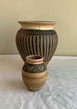 Collection of earth toned pottery - thumbnail 2 of 11
