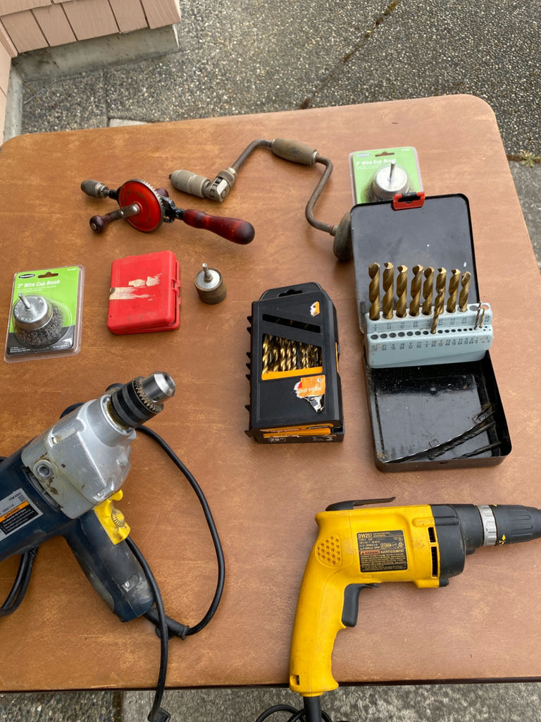 Two Specialty Drills and Accessories - image 1 of 12