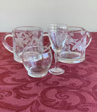 Cut And Etched Crystal and Clear Glass - thumbnail 7 of 7