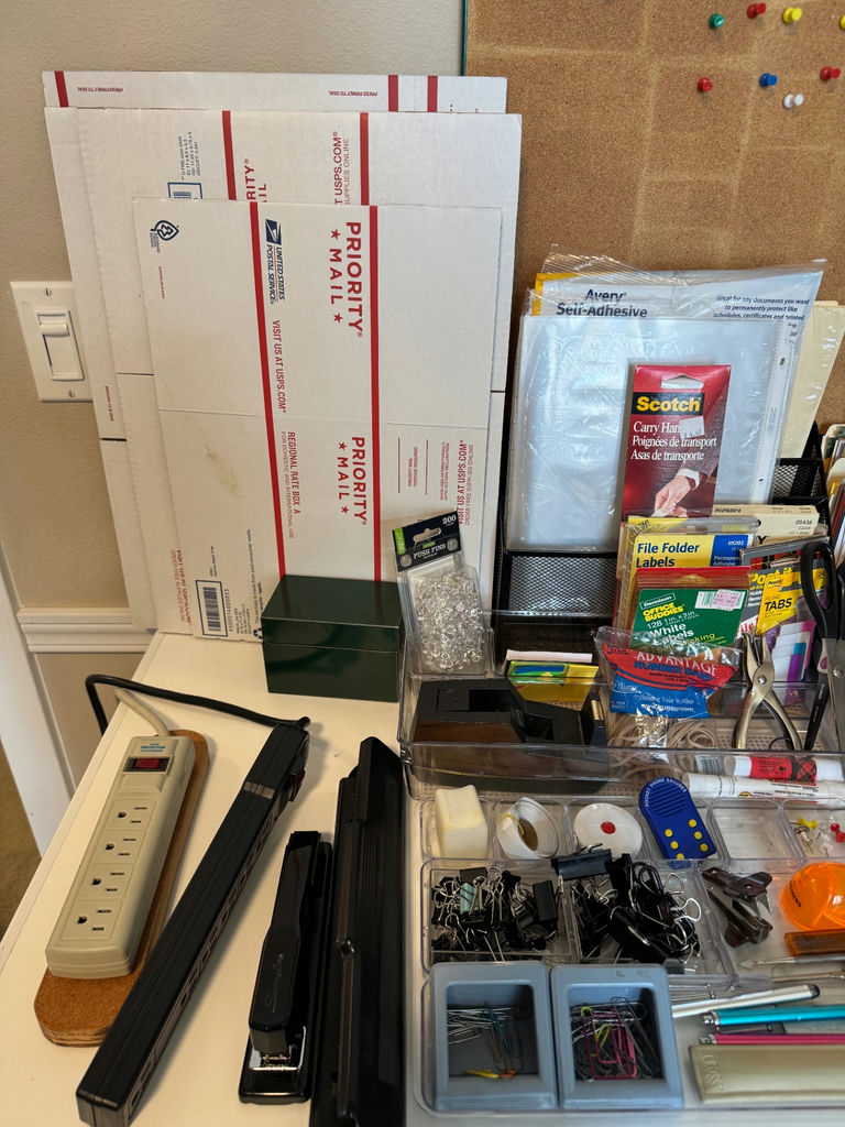 Home Office Supply & Samsonite Wheeled Carry-On - image 2 of 9