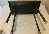 Elephant Tapestry, Small Metal Table - thumbnail 4 of 5