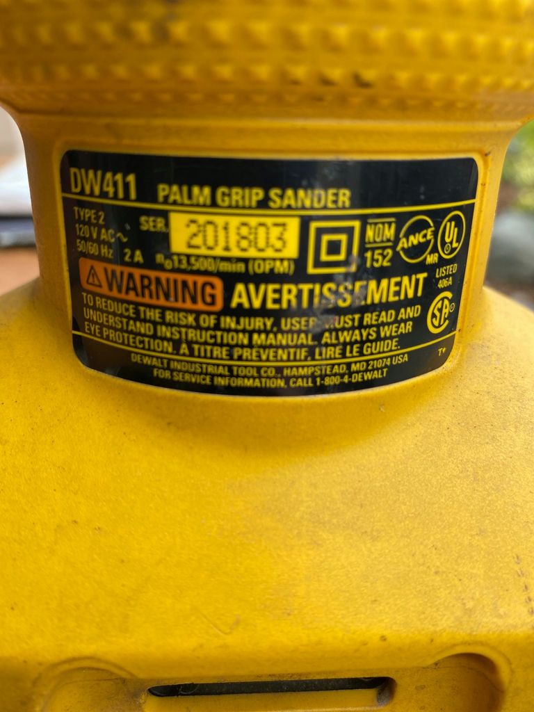 Palm Sander, Belt Sander and Accessories - image 4 of 8