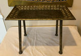 Elephant Tapestry, Small Metal Table - thumbnail 3 of 5