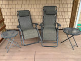 4-Piece Zero Gravity Patio Lounge Set - thumbnail 1 of 8