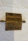 Three Large Metal Vintage Hinges - thumbnail 4 of 4
