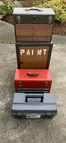 Rolling Metal Toolbox With Two Smaller Handhelds - thumbnail 1 of 11